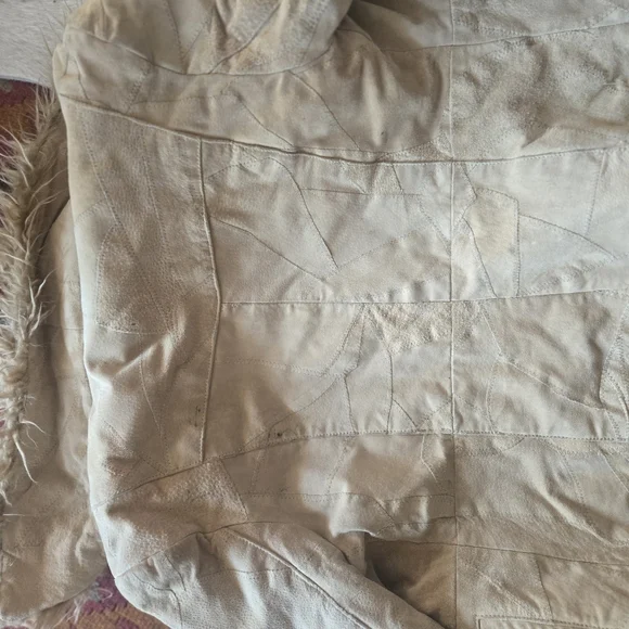 **vintage** Fu3 Cuff Suede Jacket - Picture 8 of 9